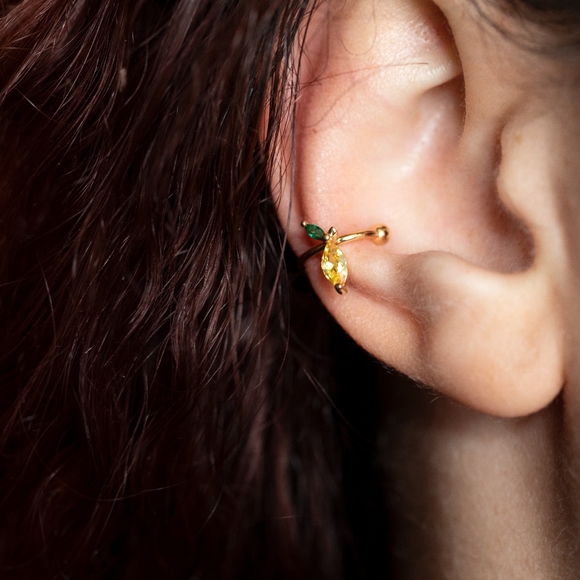 Lemon Drop Ear Cuff - Only 3 left! - Picture 8 of 9